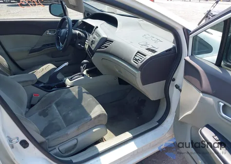 2012 Honda Civic Hybrid from USA, damaged, VIN JHMFB4F28CS002073